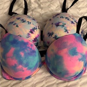 Colorful Tie-Dye Women's Bra